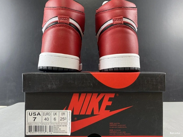 Reps BK Casual Chicago 3637 Jordan1 555088- 1013